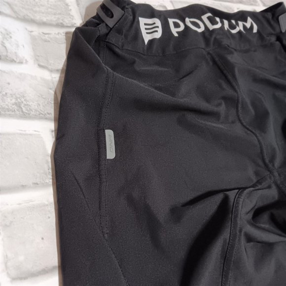 DNA Cycling Shorts Podium Unisex L Black Italy 9.5" Inseam DNA Cycling adjustabl - Picture 7 of 12